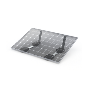 Support de panneau solaire pour toit plat et jardin pour 1 panneau