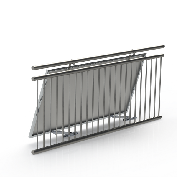 Support de panneau solaire pour balcon pour 1 panneau