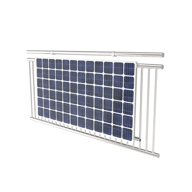 Support de panneau solaire pour balcon pour 1 panneau
