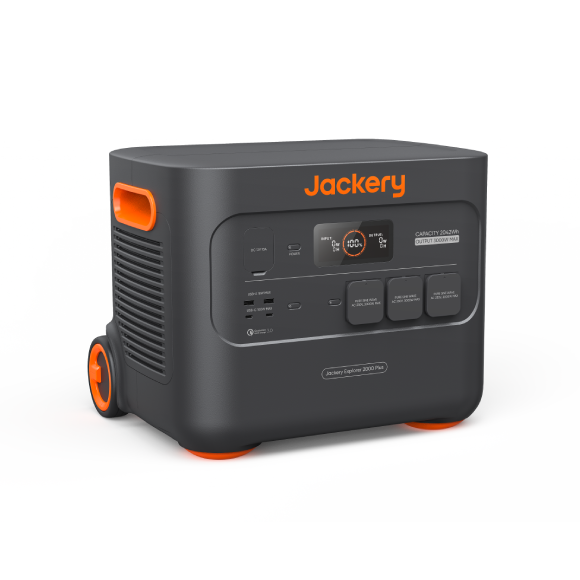 Générateur Solaire Jackery Explorer 2000v2 - 2042Wh, 2200W, Batterie LiFePO4 - Pour Camping, Maison, Urgence