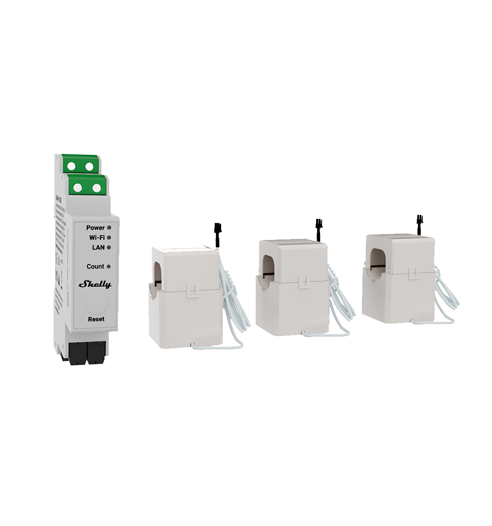 Shelly Pro 3EM Compteur électrique intelligent