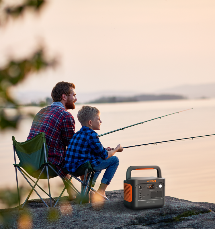 Générateurs Solaires Jackery pour la Pêche
