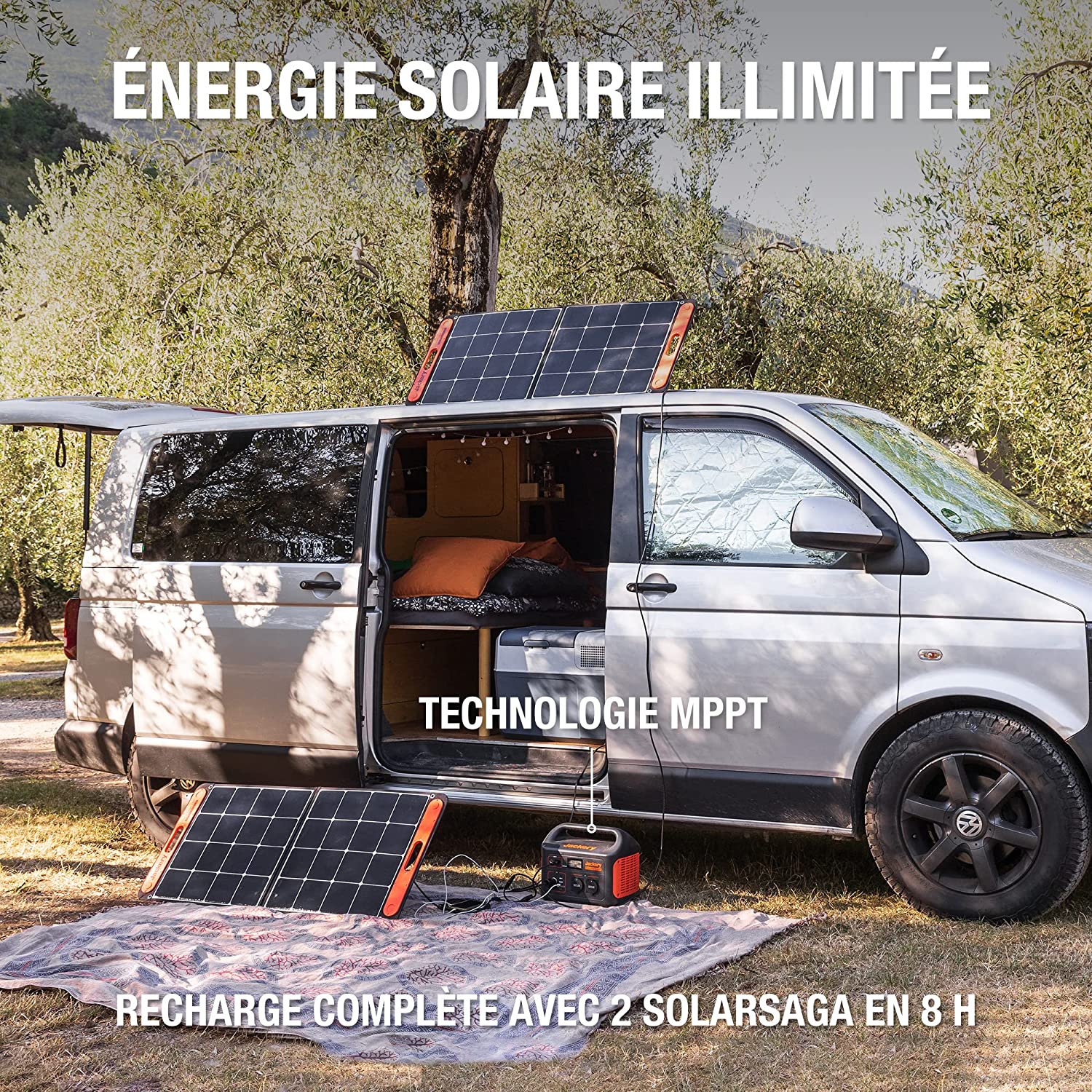 Jackery Explorer 1000 station énergique portable (Reconditionné)