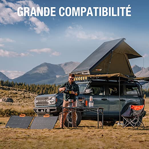 Jackery Panneau solaire SolarSaga 80W（Reconditionné）