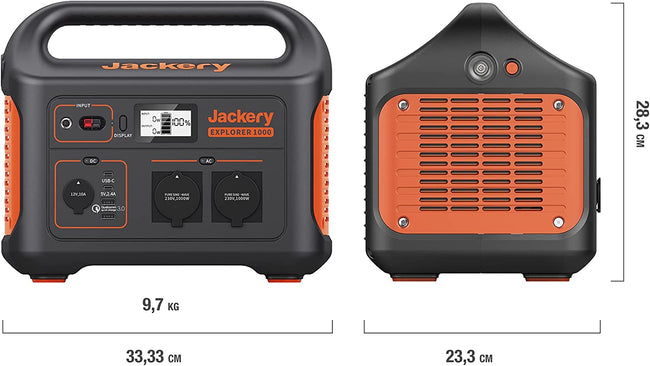 Jackery Explorer 1000 station énergique portable