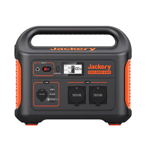 Jackery Explorer 1000 station énergique portable (Reconditionné)