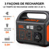 Jackery Explorer 240 station énergique portable (Reconditionné)
