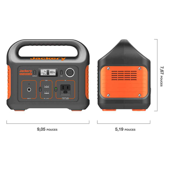 Jackery Explorer 240 station énergique portable (Reconditionné)